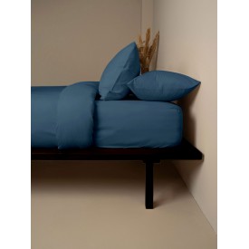 Παπλωματοθήκη Cotton Feelings 121 Sea Blue Μονή (170x250) Sunshinehome - Παπλωματοθήκες στο  bscollection