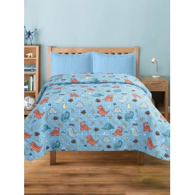 Κουβερλί Kids 56 Dino Μονό (160x220) Μονό (160x220) Sunshinehome - Παιδικό Κουβερλί στο  bscollection