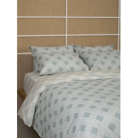 Σετ Σεντόνια Cotton Feelings 2072 Aqua Διπλό (200x270) Sunshinehome - Σεντόνια στο  bscollection
