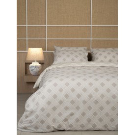 Σετ Σεντόνια Cotton Feelings 2072 Beige Υπέρδιπλο με λάστιχο (170x205+30) Sunshinehome - Σεντόνια στο  bscollection