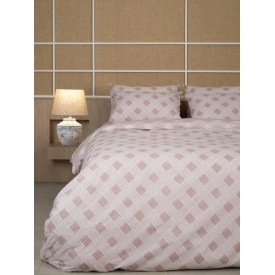 Σετ Σεντόνια Cotton Feelings 2072 Rose Υπέρδιπλο με λάστιχο (170x205+30) Υπέρδιπλο με λάστιχο (170x205+30) Sunshinehome - Σεντόνια στο  bscollection