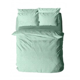 Σετ Σεντόνια Menta Εμπριμέ 440 Aqua Διπλό με λάστιχο (150x200+30) Sunshinehome - Σεντόνια στο  bscollection