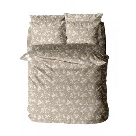 Σετ Σεντόνια Menta Εμπριμέ 480 Beige Υπερδιπλο (240x260) Υπερδιπλο (240x260) Sunshinehome - Σεντόνια στο  bscollection