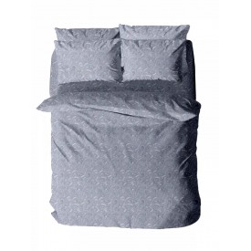 Σετ Σεντόνια Menta Εμπριμέ 440 Grey Υπερδιπλο (240x260) Υπερδιπλο (240x260) Sunshinehome - Σεντόνια στο  bscollection