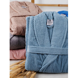 Μπουρνούζι Sato Dusty Pink Medium Medium Sunshinehome - Μπουρνούζια στο  bscollection