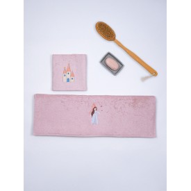 Fluffy Κεντητή Πετσέτα Powder Princess 2 τμχ. Sunshinehome - Πετσέτες στο  bscollection