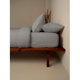 Σετ Σεντόνια Cotton Feelings 122 Paloma Grey King Size (260x270) King Size (260x270) Sunshinehome - Σεντόνια στο  bscollection