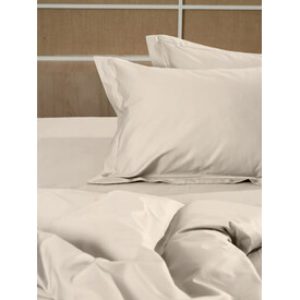 Σετ Σεντόνια Βαμβακοσατέν Omnia μονόχρωμα Beige King Size (280x300) King Size (280x300) Sunshinehome - Σετ Σεντόνια King Size στο  bscollection