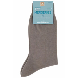 bs Κάλτσες 100% Μερσεριζέ Βαμβάκι Γκρί - Κλασικές στο  bscollection