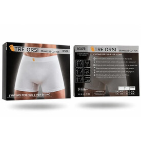 TRE ORSI - 044 Ανδρικό Μπόξερ Seamless Μαύρο - Μποξεράκια στο  bscollection
