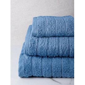 Πετσέτα πενιέ Dory 28 Medium Blue Χεριών (30x50) Χεριών (30x50) Sunshinehome - Πετσέτες στο  bscollection