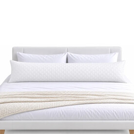 Μαξιλάρι Body Pillow 50×160cm Ultra Sonic Καπιτονέ – Λευκό, Ιδανικό για Εγκυμονούσες & Πλευρικό Ύπνο, Χωρίς Μαξιλαροθήκη - Μαξιλάρια Ύπνου στο  bscollection