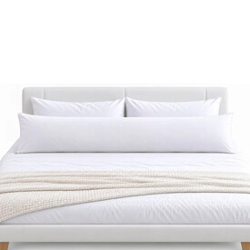 Μαξιλάρι Με Λευκή Μαξιλαροθήκη Body Pillow 50×160cm Ultra Sonic Καπιτονέ – Λευκό, Ιδανικό για Εγκυμονούσες & Πλευρικό Ύπνο - Μαξιλάρια Ύπνου στο  bscollection
