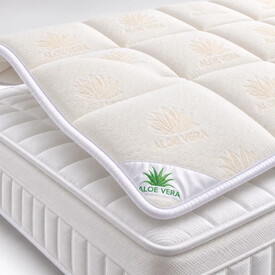 Ανώστρωμα Aloe Vera Με 4 Λάστιχα 180X200 - Ανωστρώματα στο  bscollection