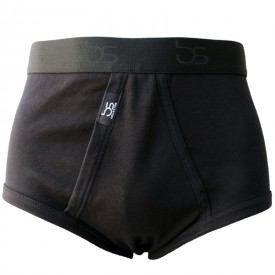 bs 2 Σλιπ Μαύρα 100% Cotton - Σλιπ στο  bscollection