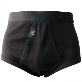 bs 2 Σλιπ Μαύρα 100% Cotton - Σλιπ στο  bscollection