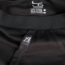 bs 2 Σλιπ Μαύρα 100% Cotton - Σλιπ στο  bscollection