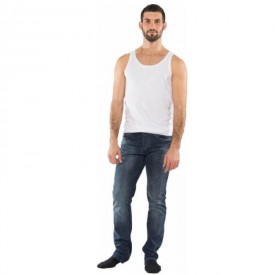 bs collection 100 % Βαμβακερές Φανέλες Με Τιράντα Λευκές (2 τεμάχια) - Φανέλες στο  bscollection