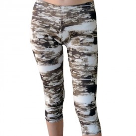 bs Elastic Capri Camouflage leggings - Κολάν στο  bscollection