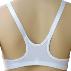 Minerva Αθλητικό Σουτιέν Cup - B  Λευκό - Σουτιέν στο  bscollection