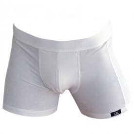 bs Μποξεράκι Λευκό Tencel / Cotton - Μποξεράκια στο  bscollection
