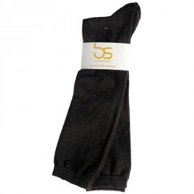 bs 2 Ζευγάρια Μέχρι Γόνατο Ανθρακί - Κάλτσες στο  bscollection