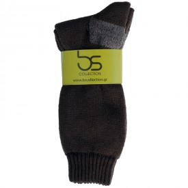 bs Ισοθερμική Κάλτσα Πετσετέ 30% Μαλλί Χακί - Ισοθερμικές στο  bscollection