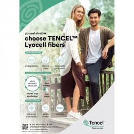 Χακί Μπλούζα Γυναικεία BS Collection με V Λαιμόκοψη – 67% Tencel & 33% Cotton - t-shirts στο  bscollection