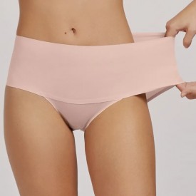 gisela 1/0432  Σλιπ Ροζ High Weist ONE SIZE - Κιλοτάκια - Σλίπ στο  bscollection