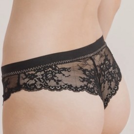 gisela 1/0437 Brazil Lace Μαύρο - Κιλοτάκια - Σλίπ στο  bscollection