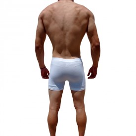 bs Μποξεράκι Λευκό Tencel / Cotton - Μποξεράκια στο  bscollection