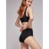 gisela 1/0209 Modal 3/4 Σλιπ Μαύρο - Κιλοτάκια - Σλίπ στο  bscollection