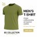 BS Collection T-Shirt – Ανώτερη Ποιότητα με 67% TENCEL & 33% Βαμβάκι Χακί - T-shirts μονόχρωμα στο  bscollection