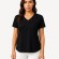 bs Μαύρη Μπλούζα Γυναικεία V Λαιμόκοψη – 67% Tencel & 33% Cotton - t-shirts στο  bscollection