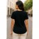 bs Μαύρη Μπλούζα Γυναικεία V Λαιμόκοψη – 67% Tencel & 33% Cotton - t-shirts στο  bscollection
