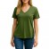 Χακί Μπλούζα Γυναικεία BS Collection με V Λαιμόκοψη – 67% Tencel & 33% Cotton - t-shirts στο  bscollection