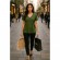 Χακί Μπλούζα Γυναικεία BS Collection με V Λαιμόκοψη – 67% Tencel & 33% Cotton - t-shirts στο  bscollection