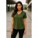 Χακί Μπλούζα Γυναικεία BS Collection με V Λαιμόκοψη – 67% Tencel & 33% Cotton - t-shirts στο  bscollection