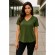 Χακί Μπλούζα Γυναικεία BS Collection με V Λαιμόκοψη – 67% Tencel & 33% Cotton - t-shirts στο  bscollection