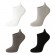 3 Ζευγάρια Γκρι Ανοιχτές Κάλτσες BS Collection – Βαμβάκι Πενιέ με Πετσέτα Στο Πέλμα - Αθλητικές στο  bscollection