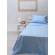 Παπλωματοθήκη Cotton Feelings 22 Blue Μονή (170x250) Μονή (170x250) Sunshinehome - Παπλωματοθήκες στο  bscollection