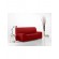 Κάλυμμα σαλονιού Rust Red Σετ 2 τεμαχίων (2θ – 3θ) Sunshinehome - Καλύμματα στο  bscollection
