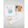 Σετ πετσέτες κεντητές Bear 04 White/Blue Sunshinehome - Πετσέτες στο  bscollection