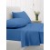 Σεντόνι Cotton Feelings φλατ 104 Blue Μονό (165x270) Μονό (165x270) Sunshinehome - Σεντόνια στο  bscollection