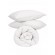 Σετ Σεντόνια Cotton Feelings 100 White Διπλό με λάστιχο (150x205+30) Διπλό με λάστιχο (150x205+30) Sunshinehome - Σεντόνια στο  bscollection