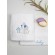 Σετ πετσέτες κεντητές Dog 07 White/Blue Sunshinehome - Πετσέτες στο  bscollection