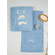 Σετ πετσέτες κεντητές Balloon 05 Blue/Blue Sunshinehome - Πετσέτες στο  bscollection