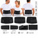 Ζώνη Μέσης Ορθοπεδική Με 2 Μπανέλες Unisex Μαύρη Medium-Large - Ορθοπεδικά στο  bscollection