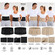 Ζώνη Μέσης Ορθοπεδική Με 2 Μπανέλες Unisex Μαύρη Medium-Large - Ορθοπεδικά στο  bscollection