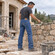 King Wolf Ανδρικό Ελαστικό Τζιν K788 – Regular Fit (Κανονική Γραμμή) – Μπλε - Παντελόνια Jeans στο  bscollection